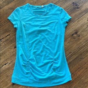 ATHLETA l Short Sleeve Workout Top